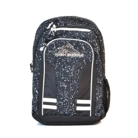 High Sierra Blaise Backpack Speckle Black White