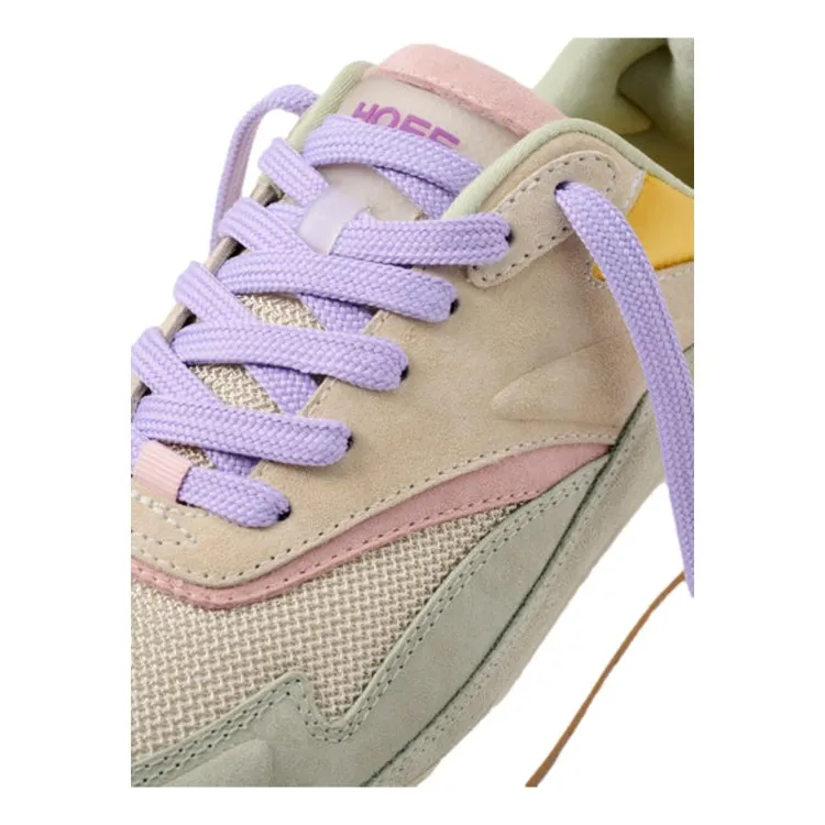 Hoff Parthenon Gray Purple Women's Lace-Up Sneakers