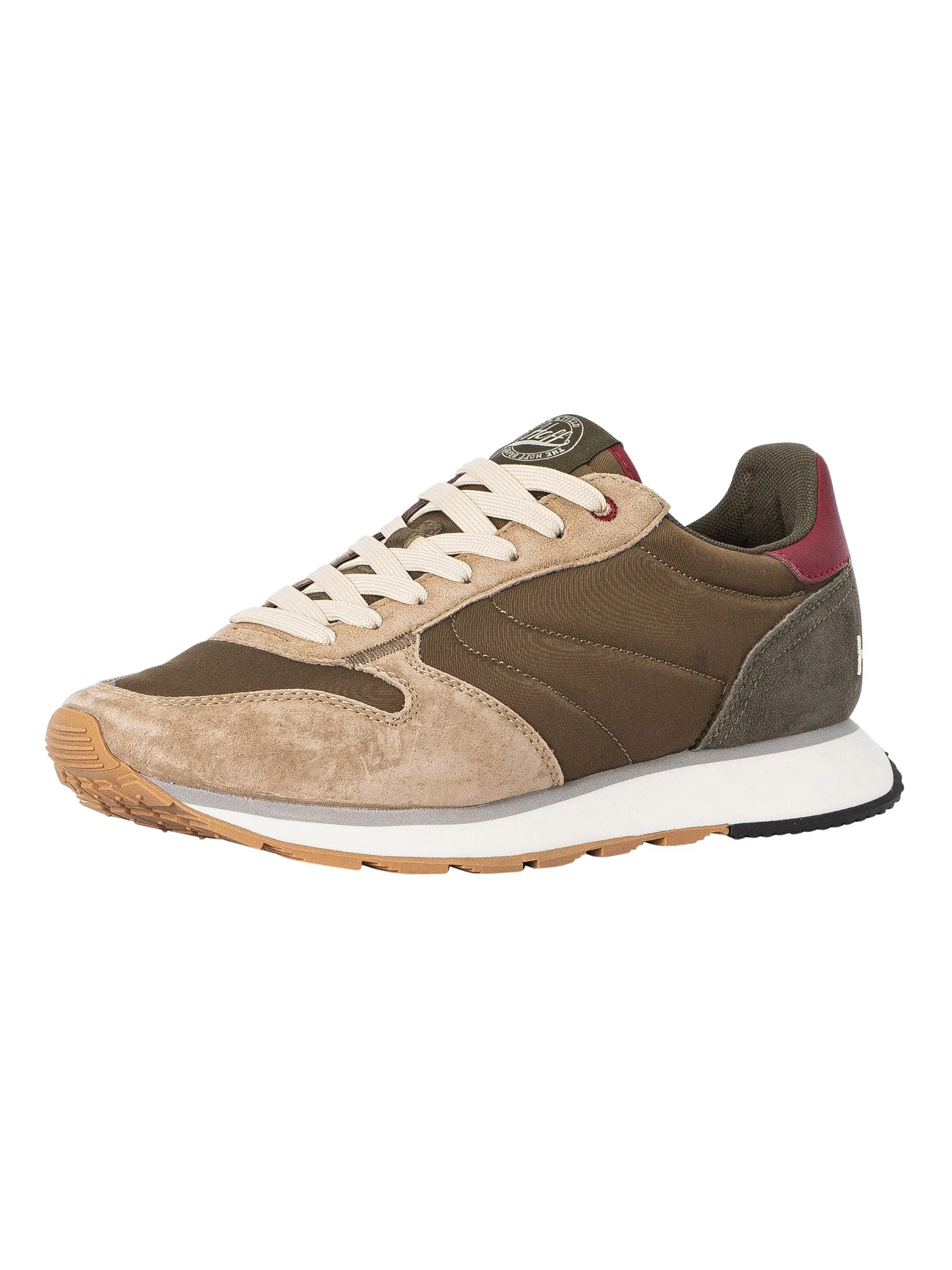 HOFF Sardis Suede Trainers - Olive