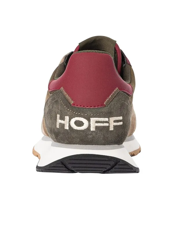 HOFF Sardis Suede Trainers - Olive