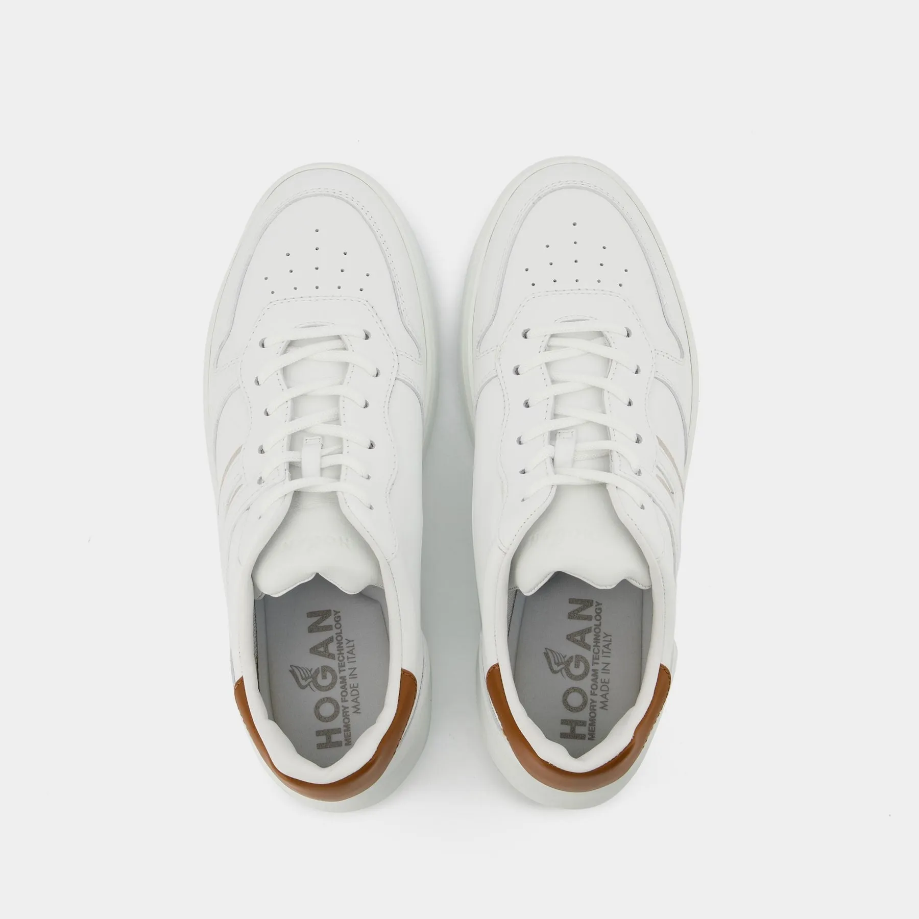 Hogan  H580 Sneakers - Hogan - White - Leather