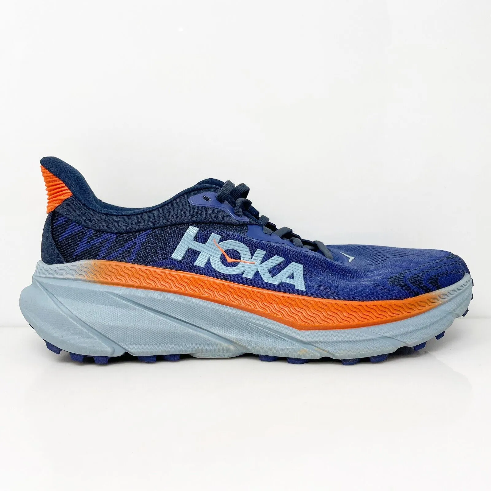 Hoka One One Mens Challenger ATR 7 1134497 BBSBL Blue Running Shoes Sneakers 9 D