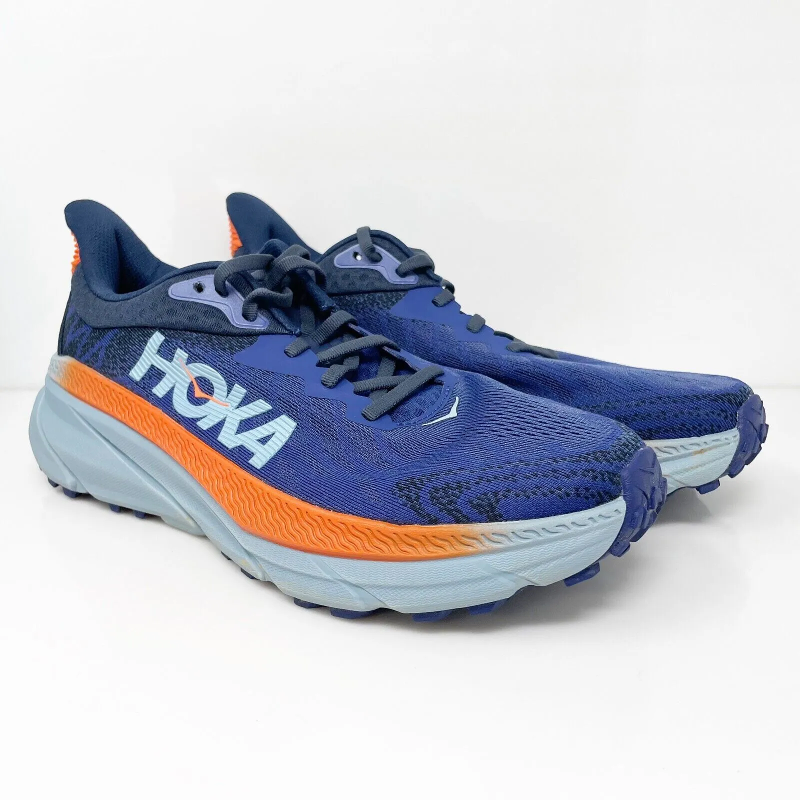 Hoka One One Mens Challenger ATR 7 1134497 BBSBL Blue Running Shoes Sneakers 9 D