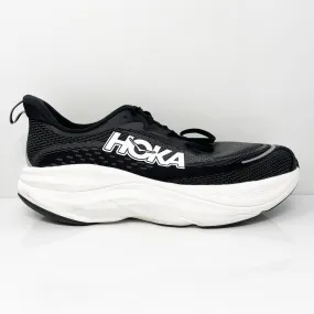 Hoka One One Mens Skyflow 1155117 BWHT Black Running Shoes Sneakers Size 11 2E