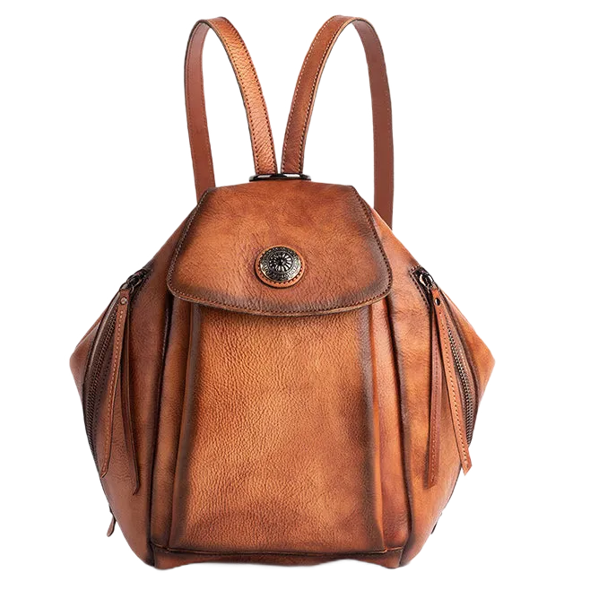 Horizon Leathers Vintage Women Leather Backpacks