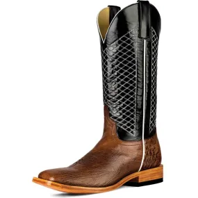 Horse Power smooth ostrich boots