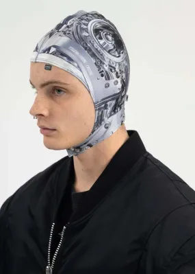 HUMANOID HEAD HOOD GREY