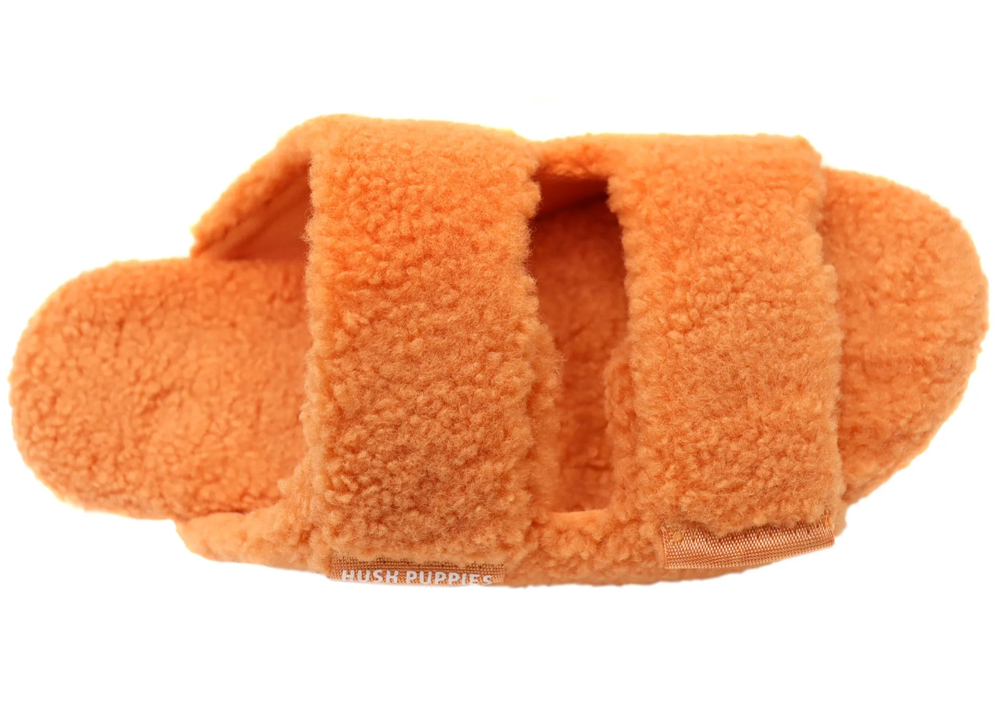 Hush Puppies Fluffy Womens Comfortable Open Toe Slippers