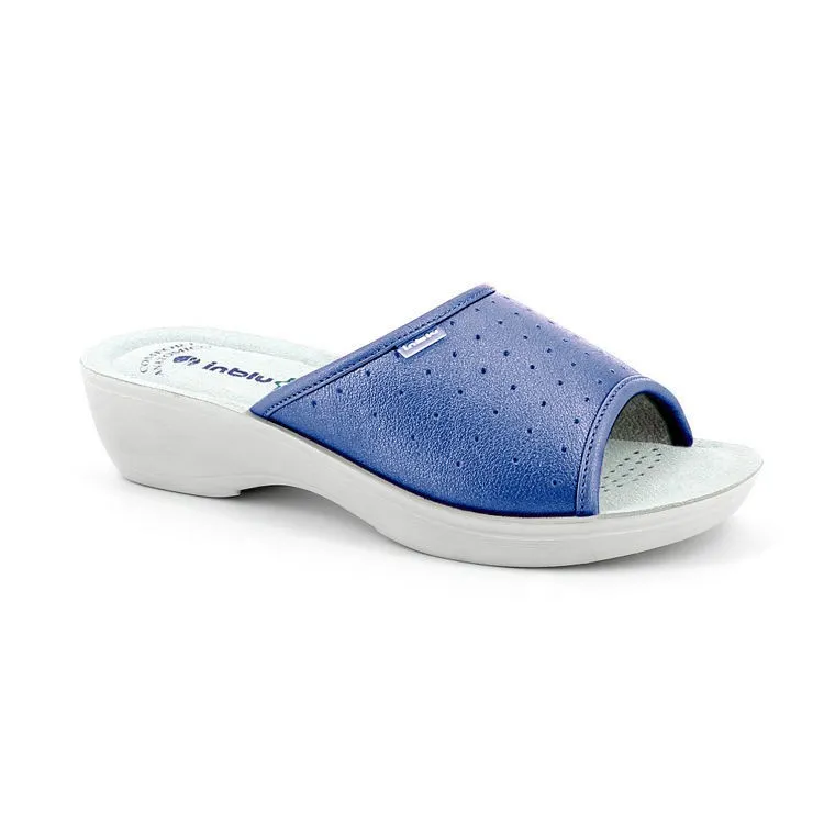 Women's INBLU PL45 Perforated Strap Jeans Sandals