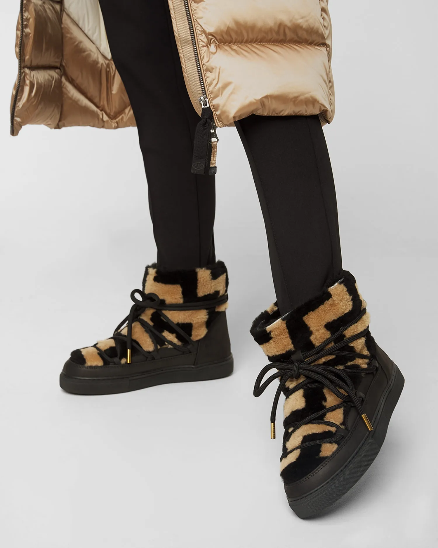 INUIKII Shearling Zig Zag winter boots 70202090-701