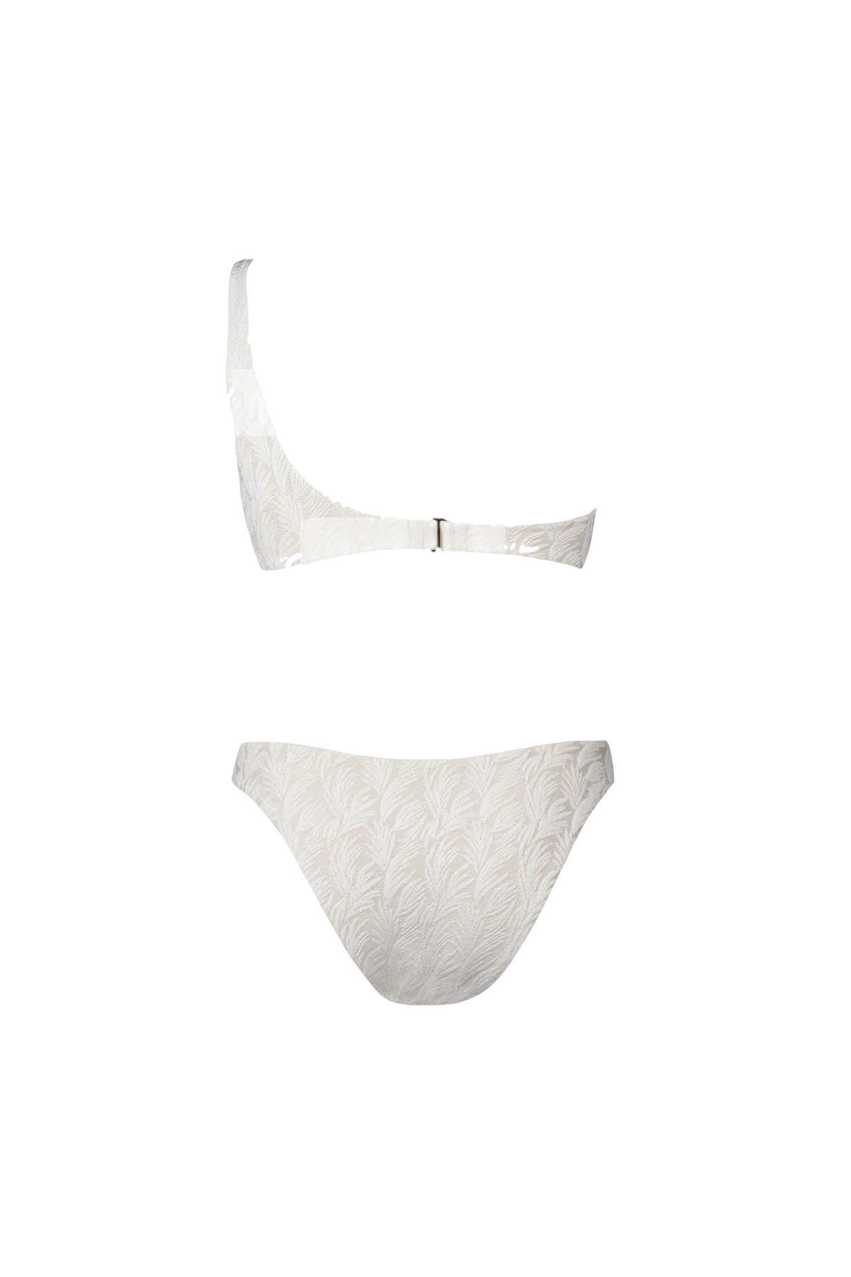 Ivory Palms One-Shoulder Bikini Bottom