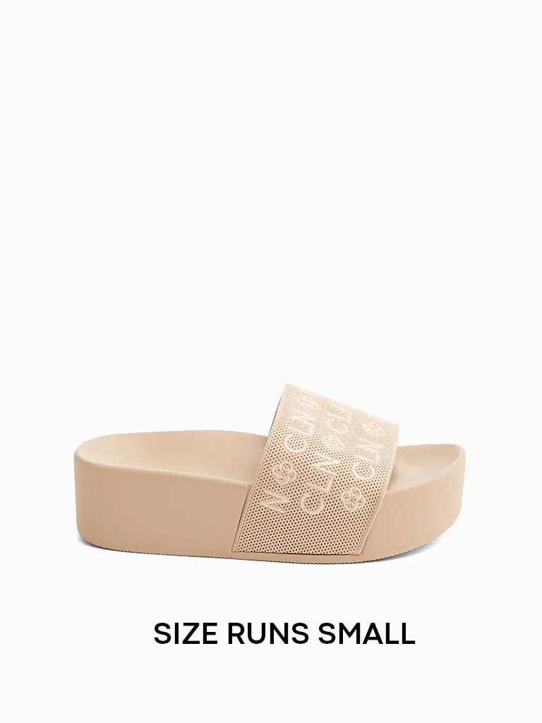 Jace Flatform Slides on Sale: P999 each or Any 2 for P1299