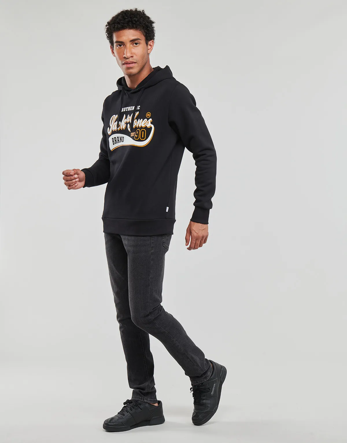 Jack & Jones JJELOGO SWEAT HOOD 2 COL 23/24