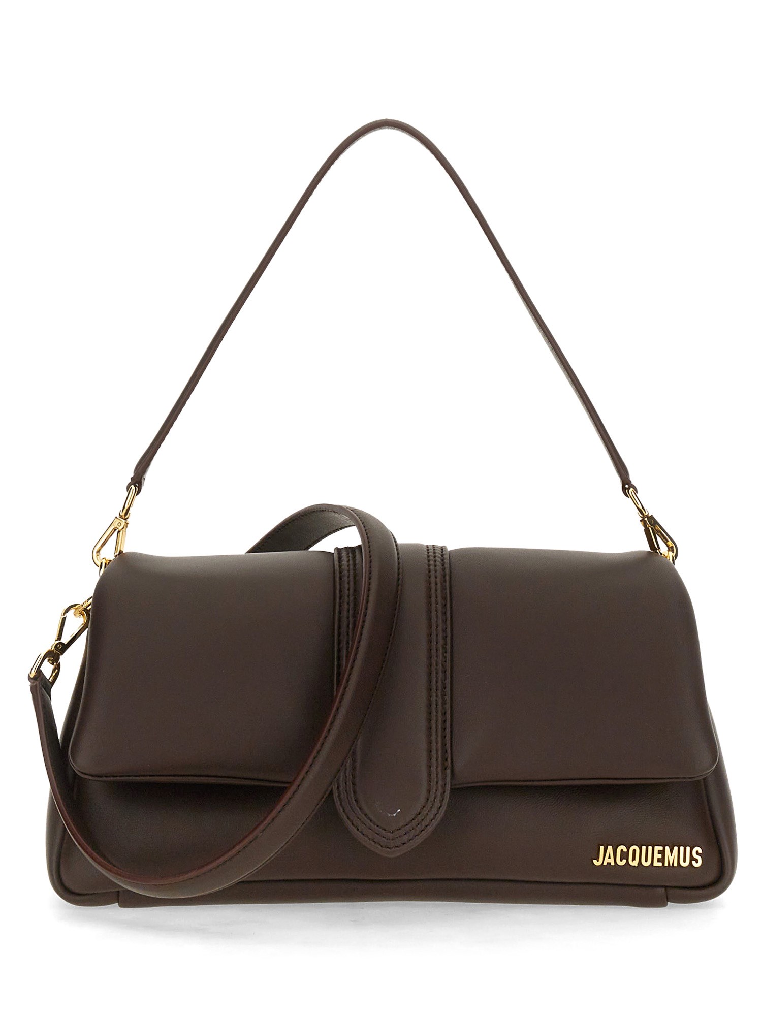 JACQUEMUS Long Leather Le Bambimou Tote