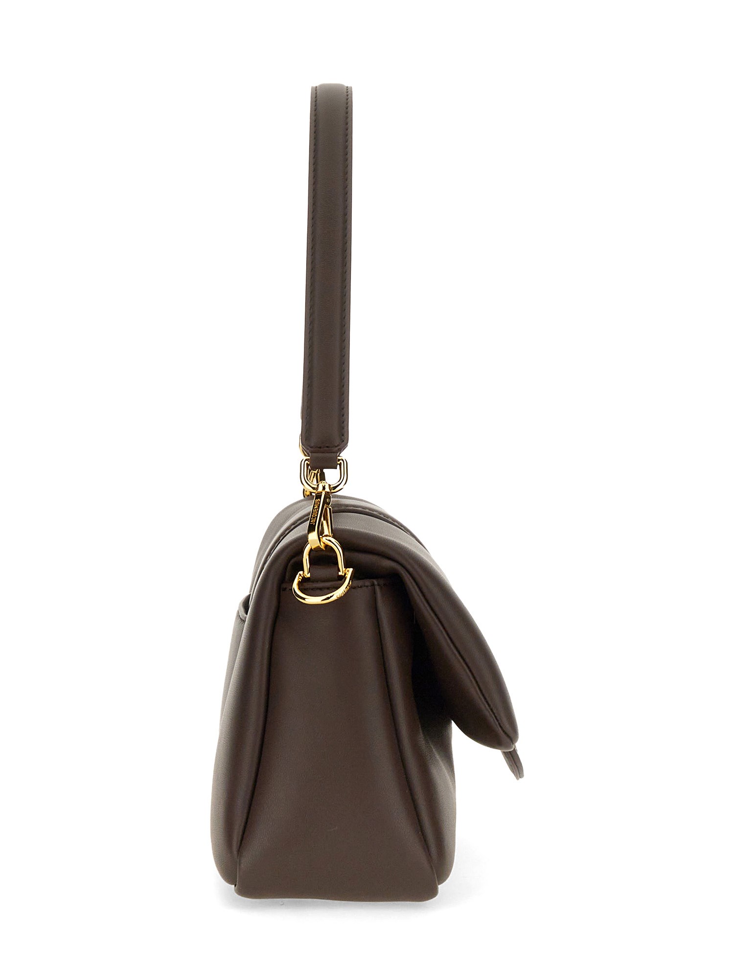 JACQUEMUS Long Leather Le Bambimou Tote