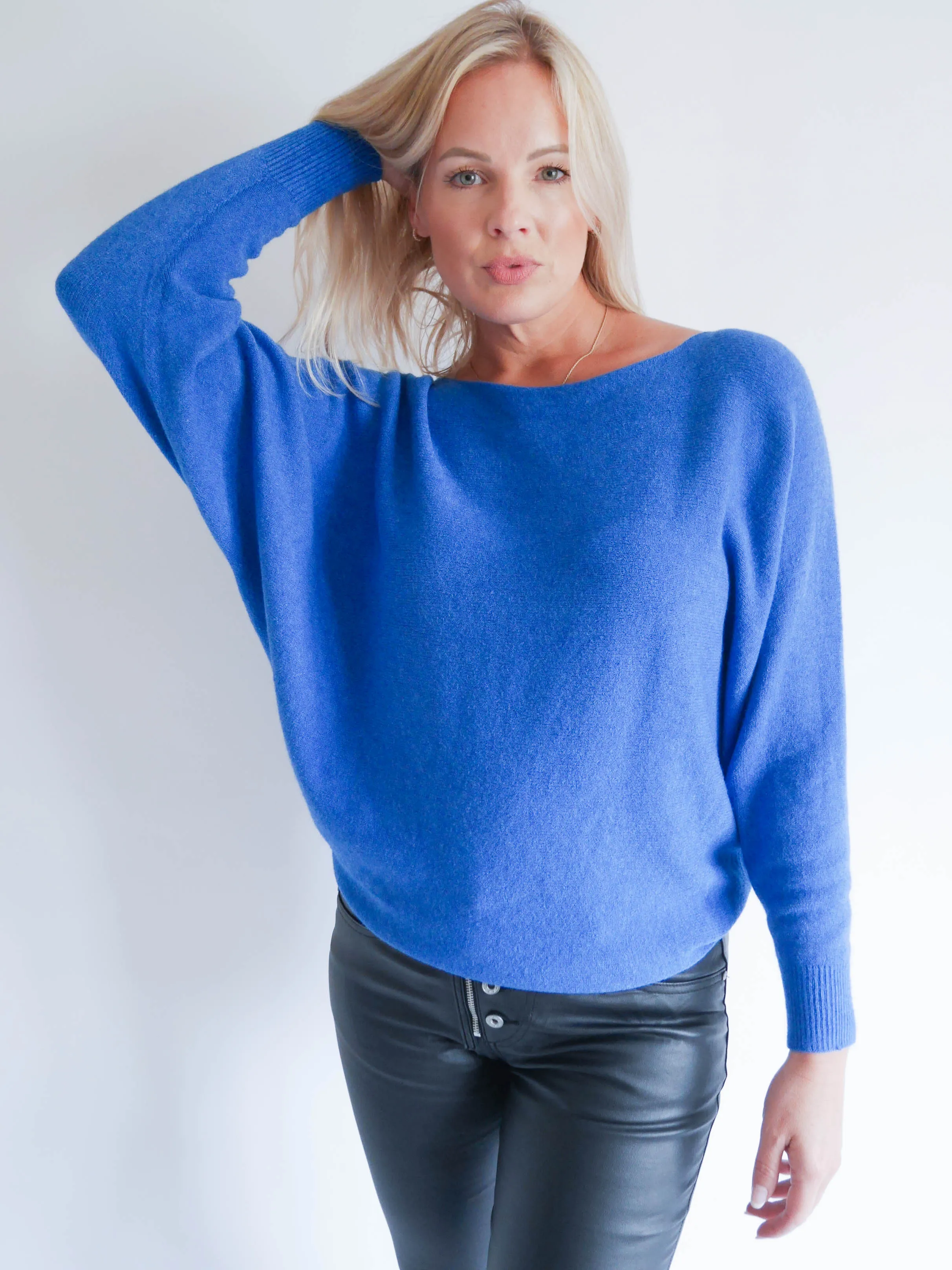 Jasmine Knit Royal Blue