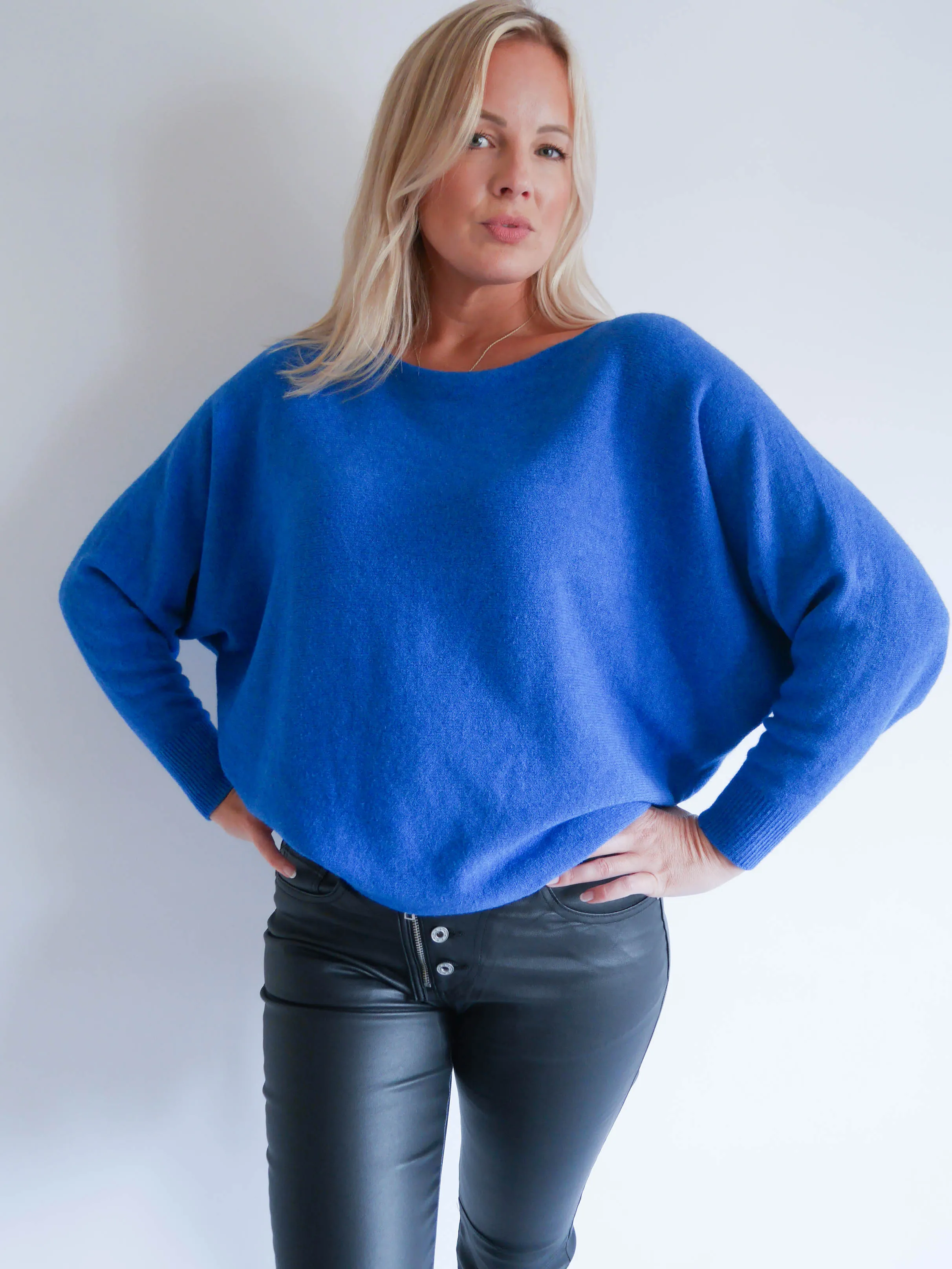 Jasmine Knit Royal Blue