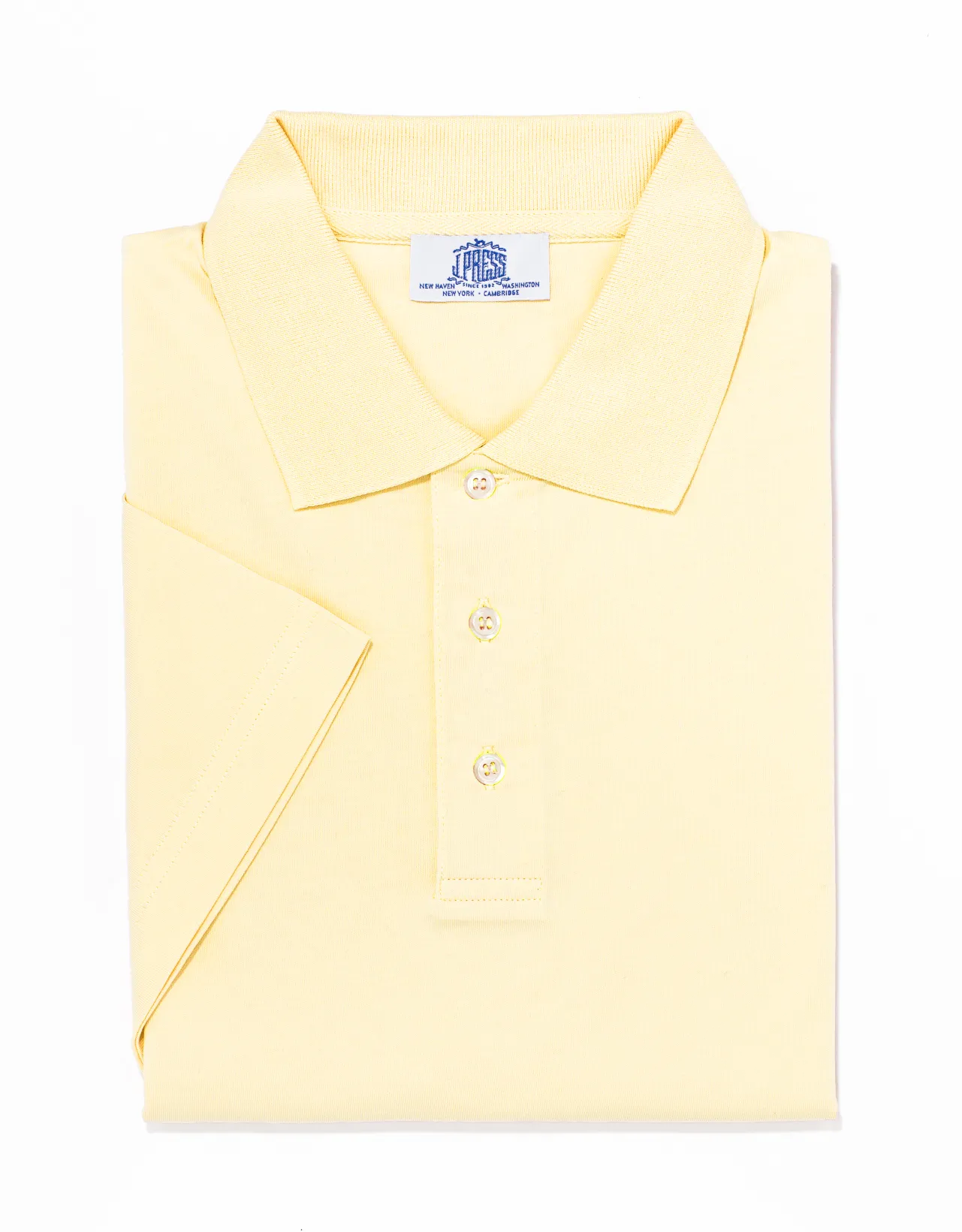 JERSEY POLO SHIRT - YELLOW