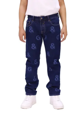 J&G Full Print Jeans