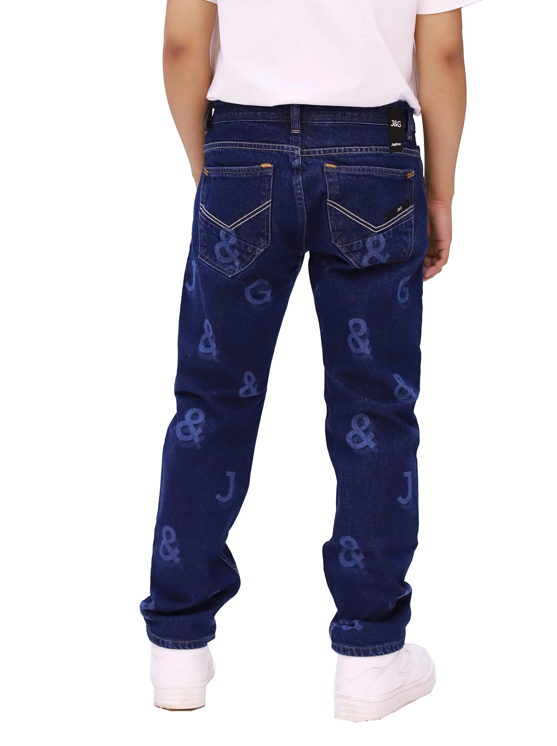 J&G Full Print Jeans