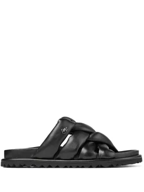 Jimmy Choo Kes slides - Black