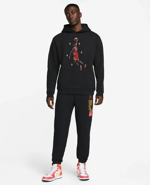 Jordan Essentials Fleece Hoodie - Black