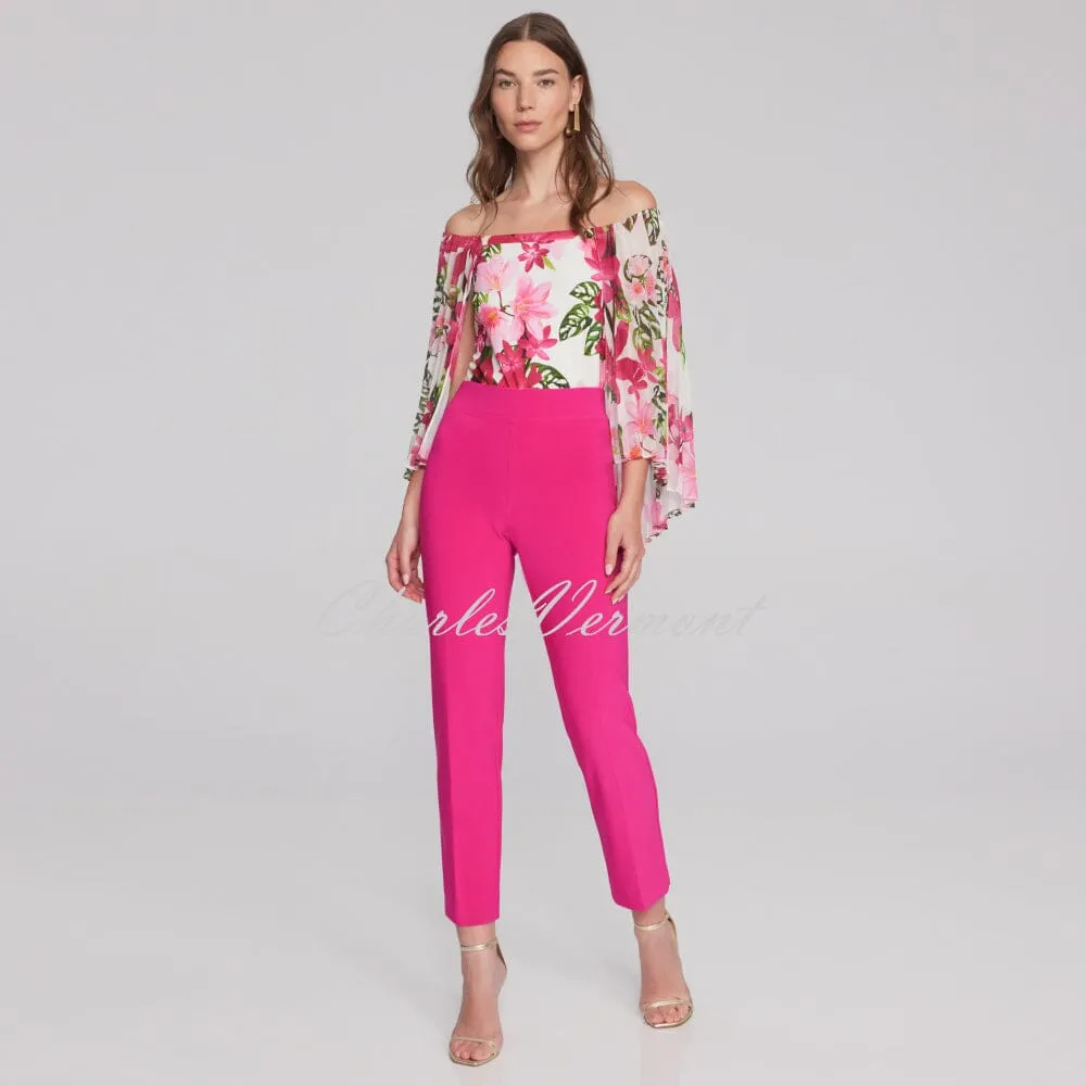 Joseph Ribkoff Trouser - Style 143105 in Shocking Pink