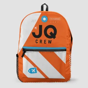 JQ - Backpack can be rewritten as JQ Backpack in more Google SEO friendly terms.