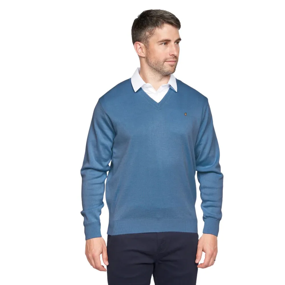 Jumpers - K01 Classic V Neck - Stylish Sweaters for Men