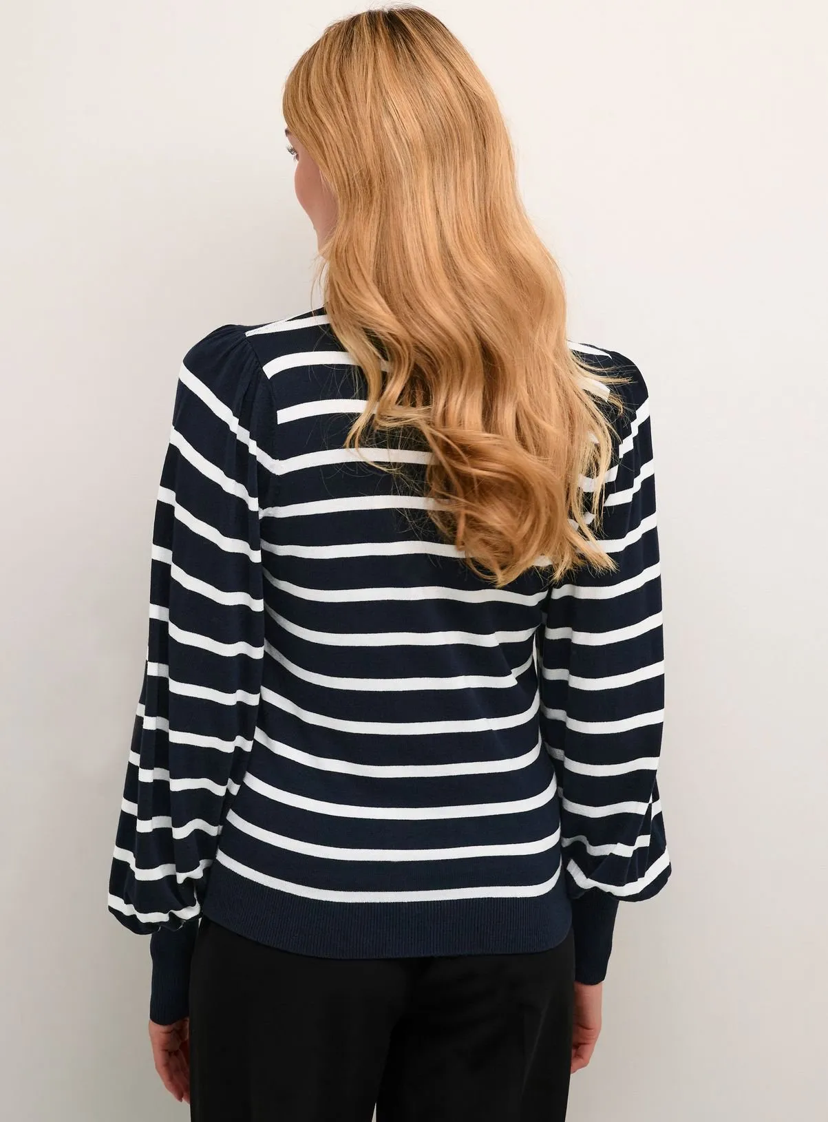 KAFFE Kamala Striped Knit Pullover XS available to purchase | Jumpers - Tu