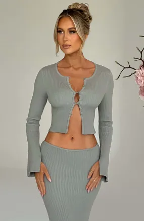 Khaki Elia Top