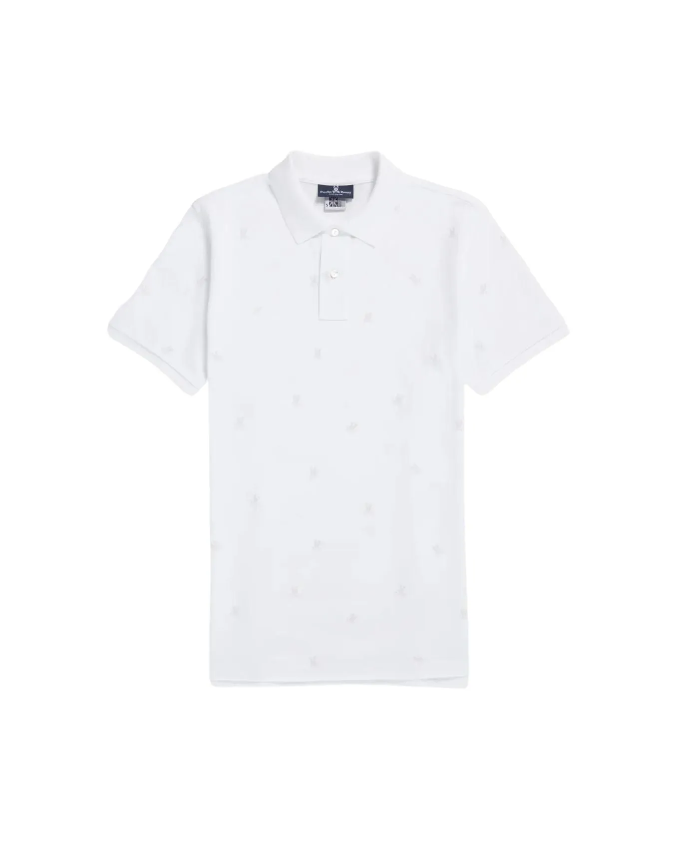 Kid's Lands Birdseye Fashion Polo - White