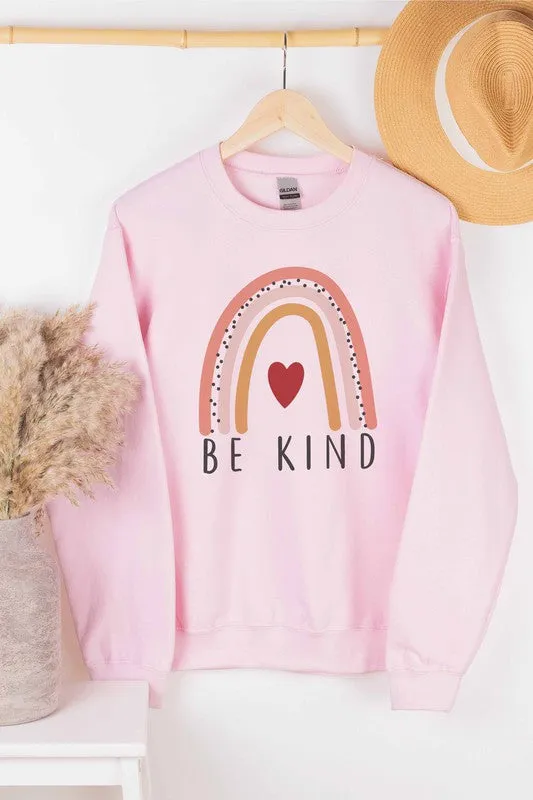 Kind Rainbow Sweatshirt.