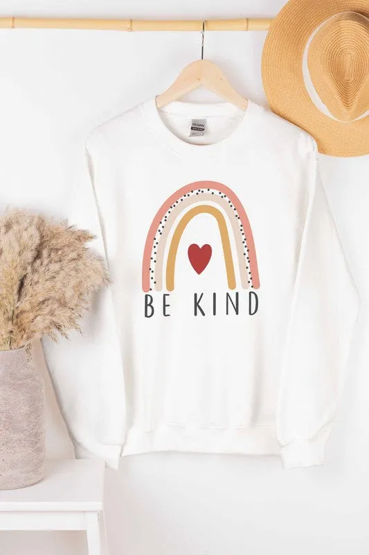 Kind Rainbow Sweatshirt.