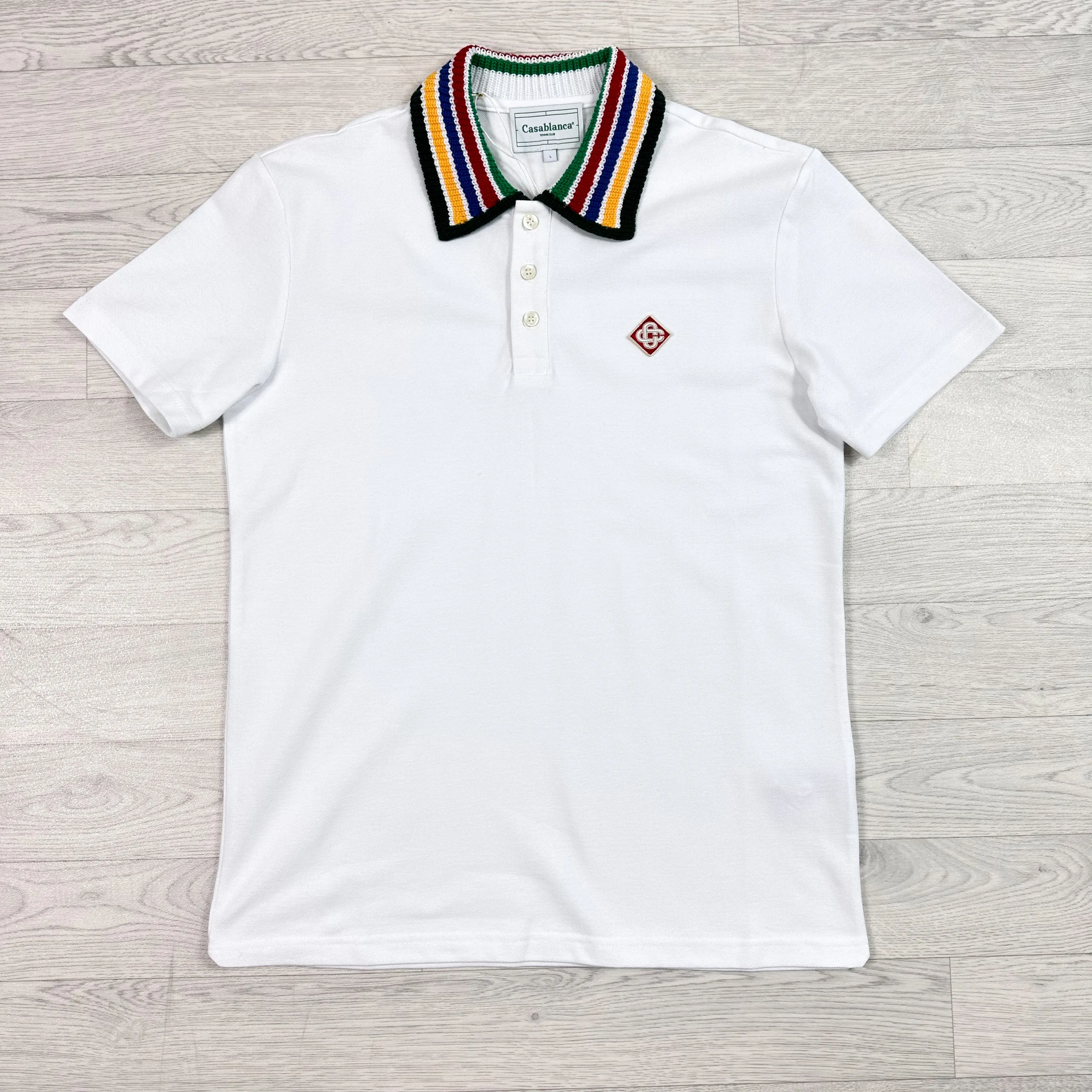 Kintted Collar Polo