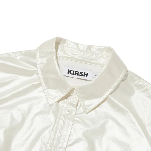 KIRSH  |[ KIRSH ]★SHINY COATING HALF SHIRT