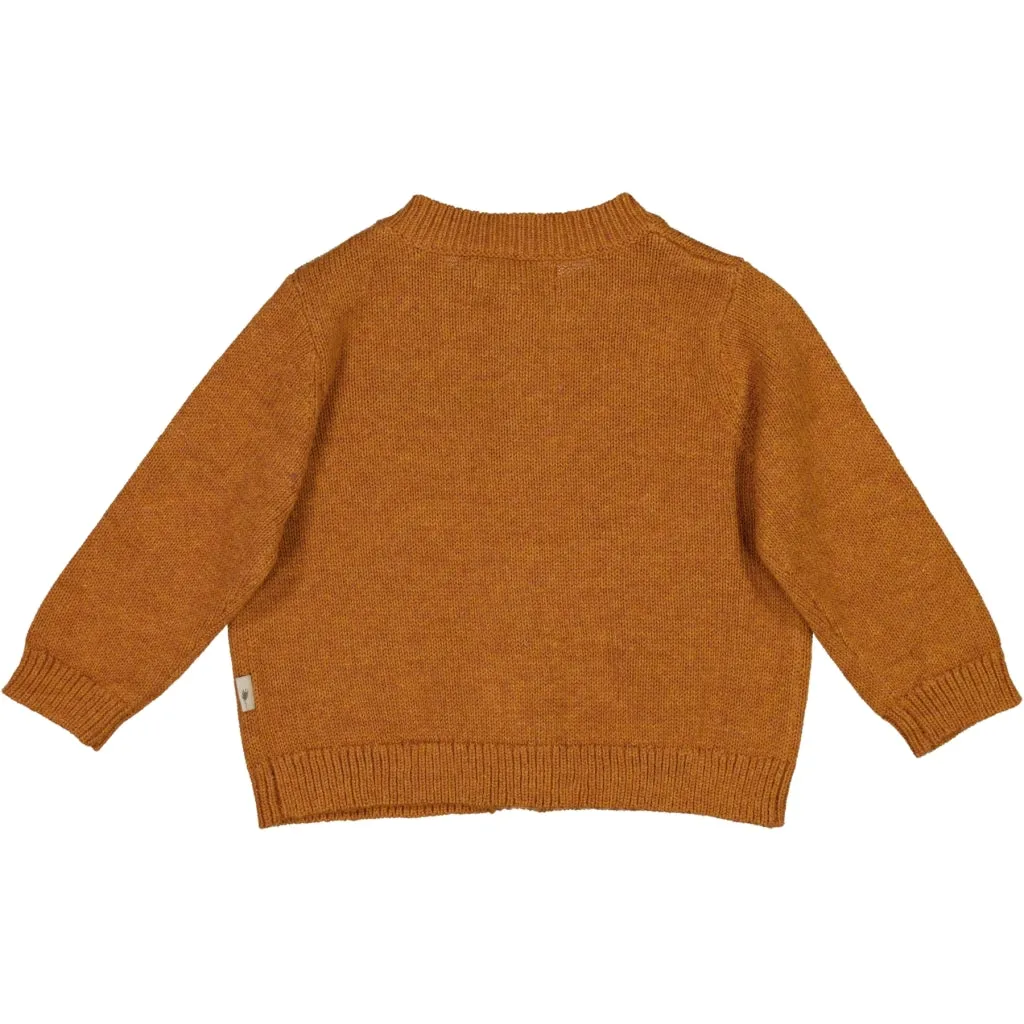 Knit Cardigan Ella - cinnamon melange