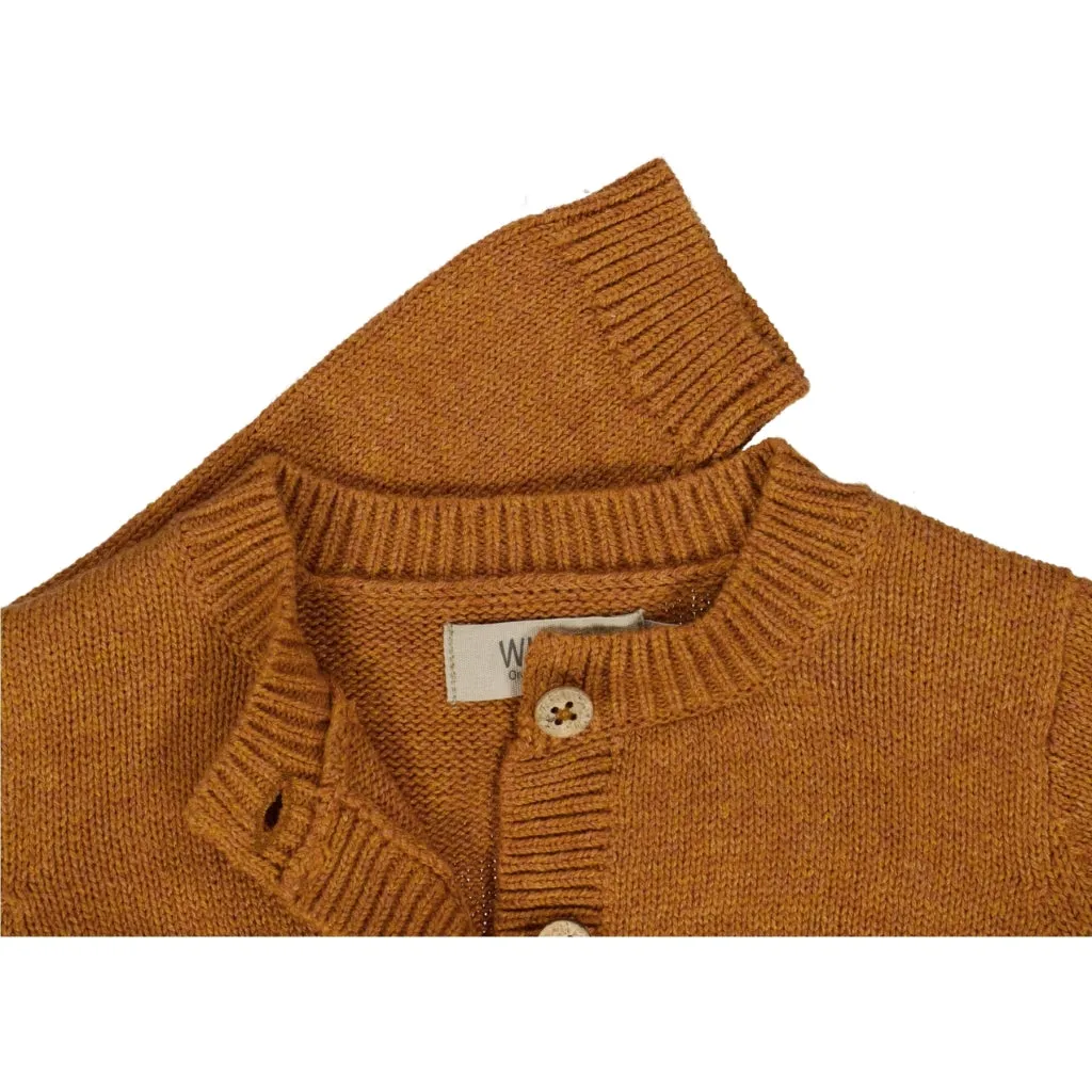 Knit Cardigan Ella - cinnamon melange