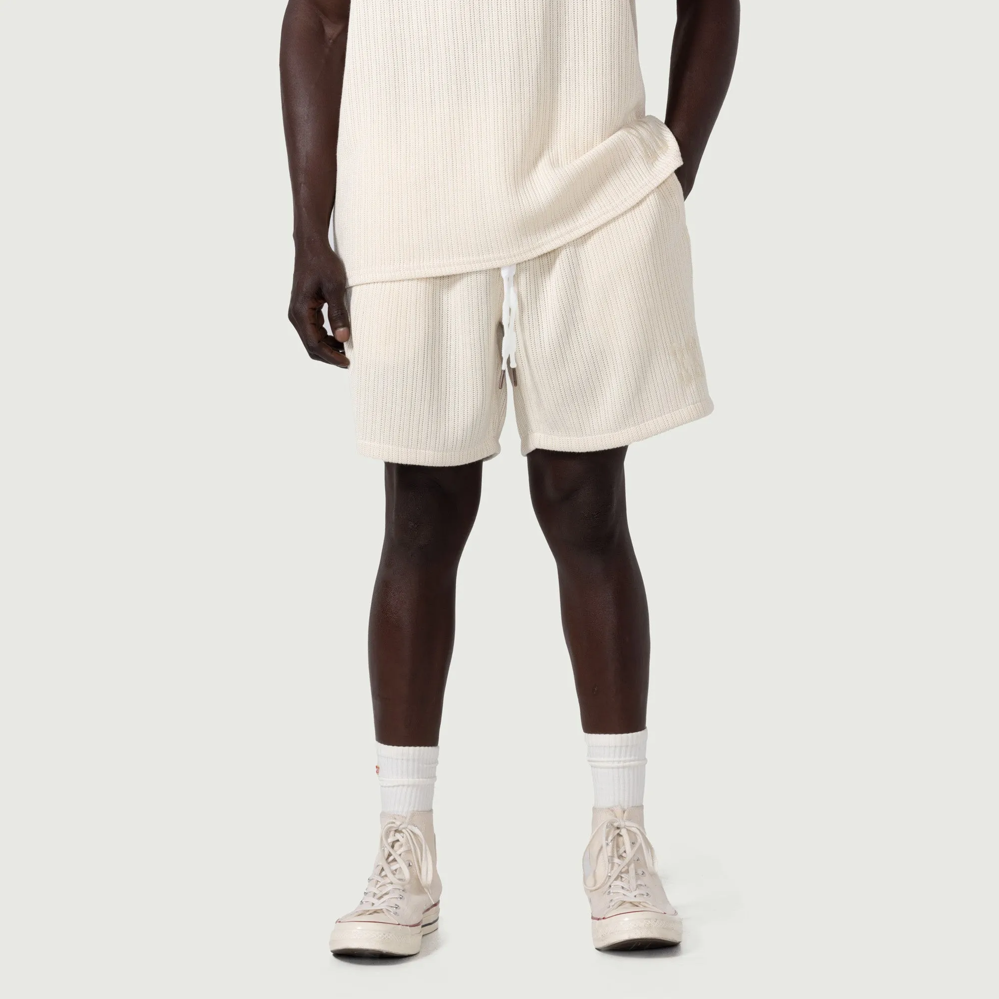 Knit Short - Bone