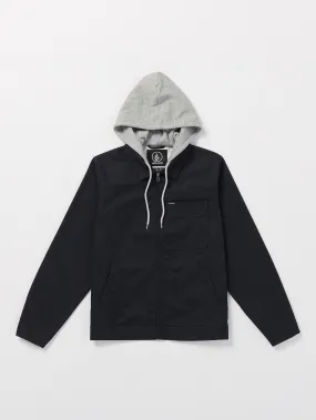 Korman Hood Jacket Black