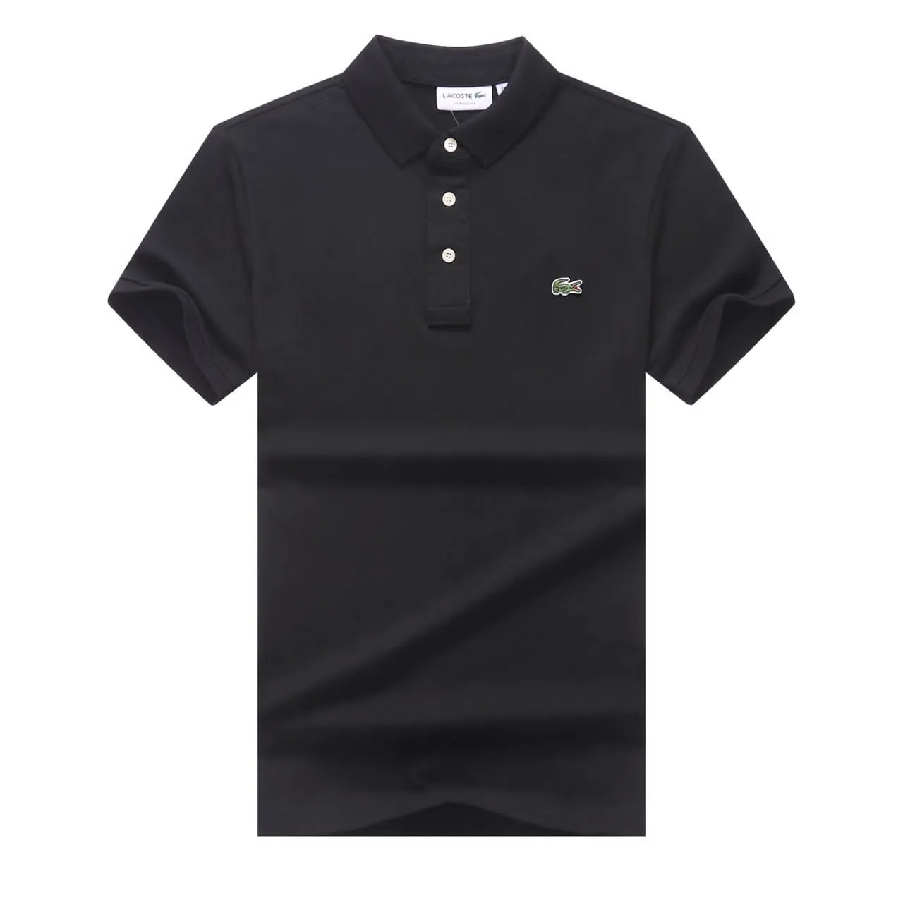 Lacoste Black Men Polo