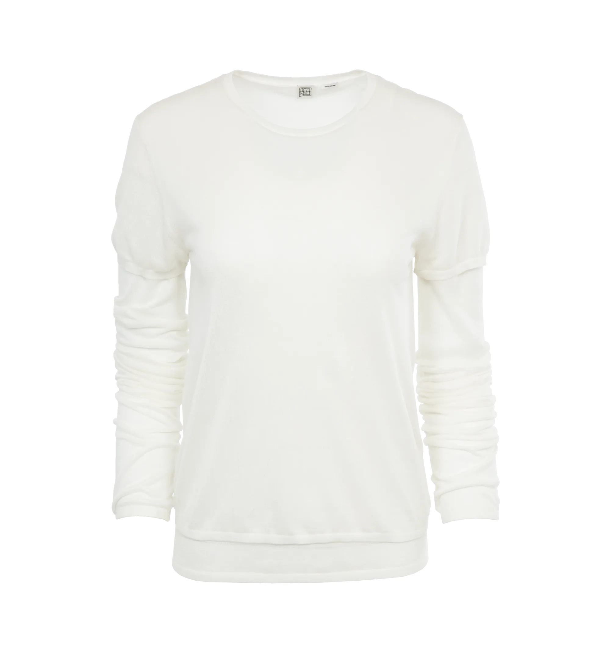 LAYERED KNIT TEE (WOMENS)