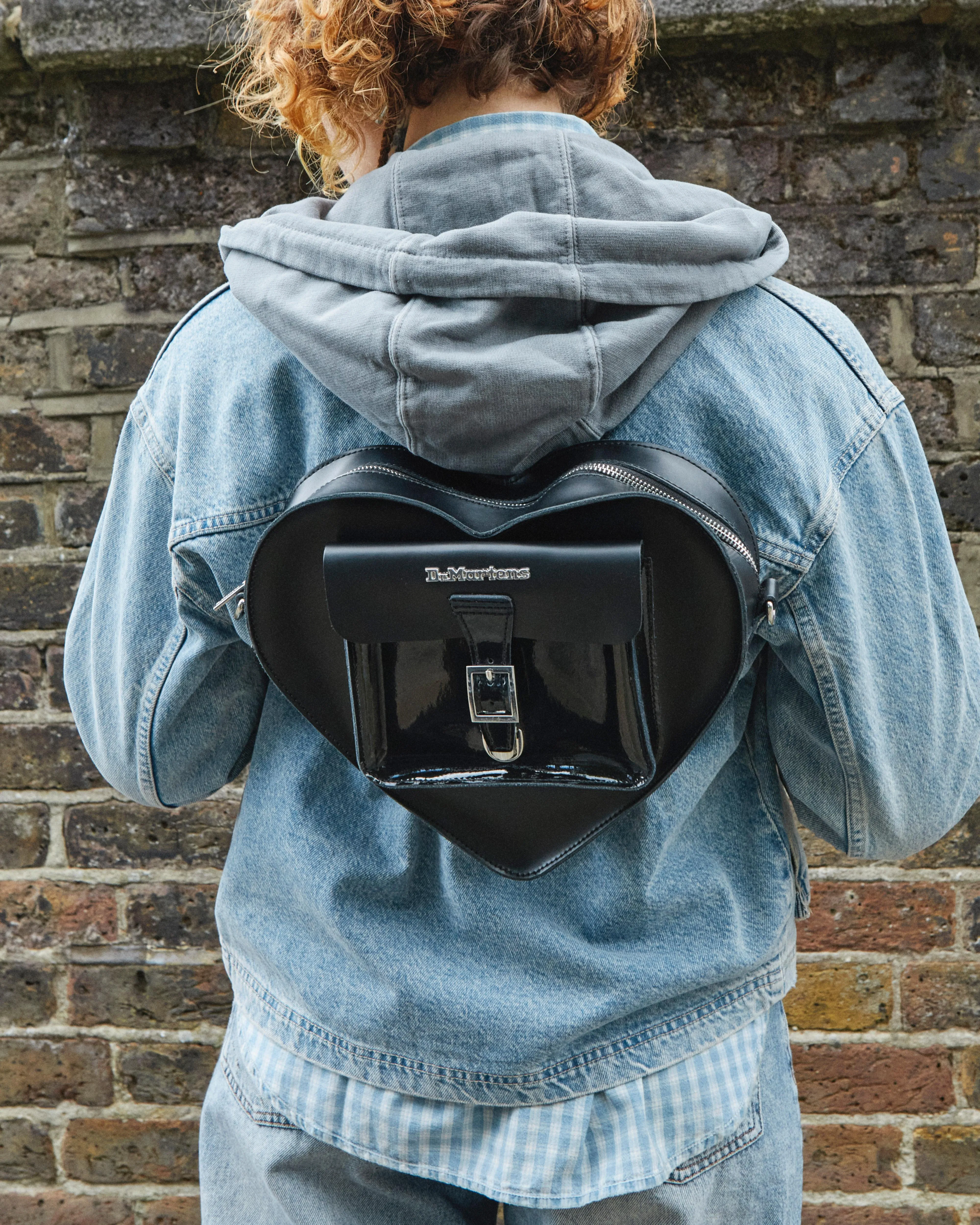 Leather Heart Shaped Bag