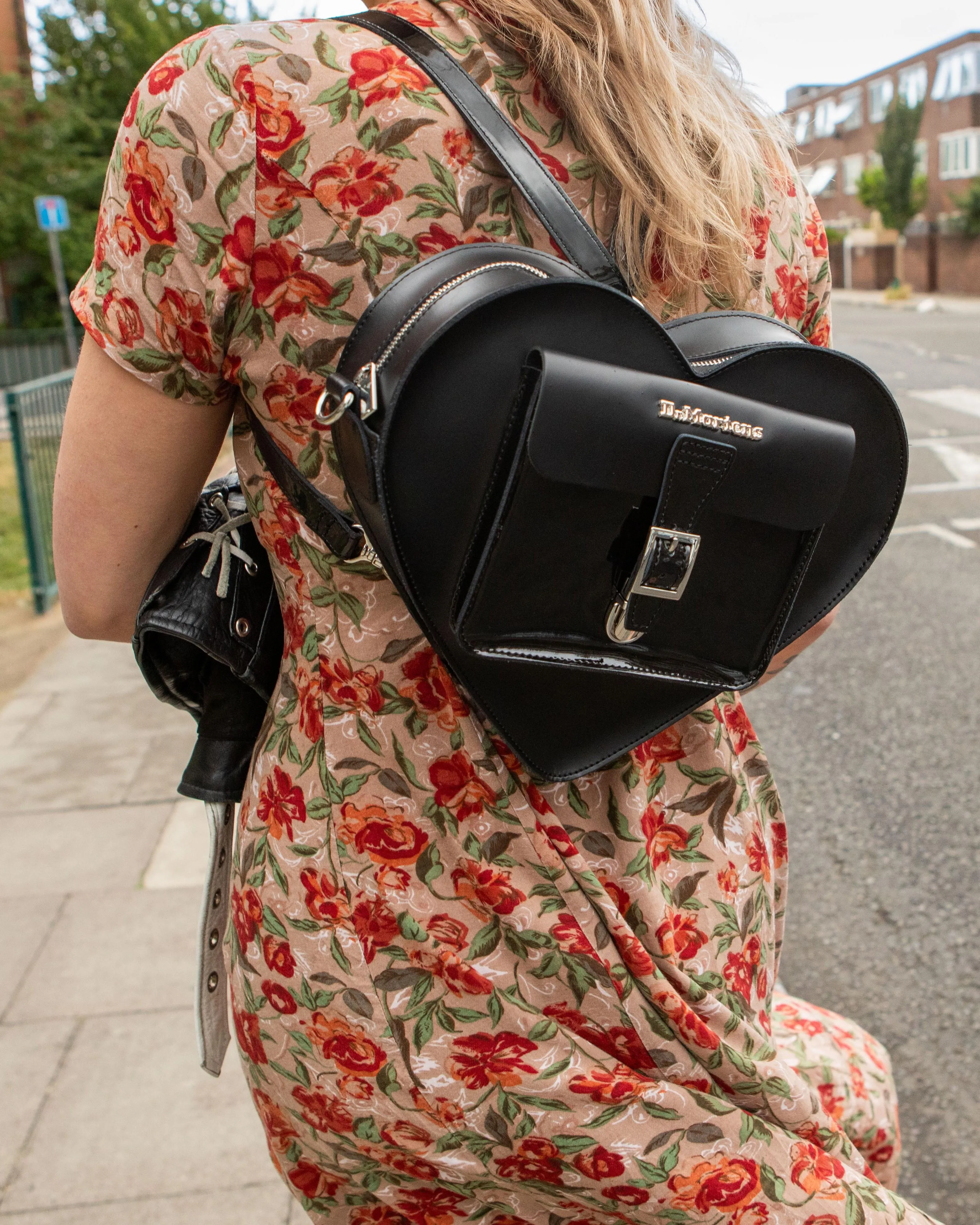 Leather Heart Shaped Bag