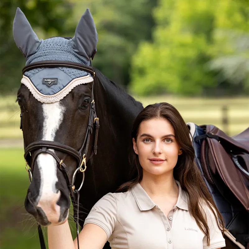 LeMieux Loire Fly Hood - Jay Blue