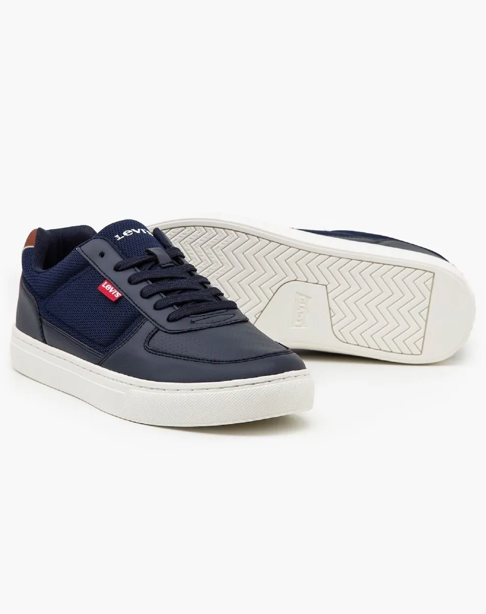 Levi's® Liam Synthetic Trainers Navy Blue