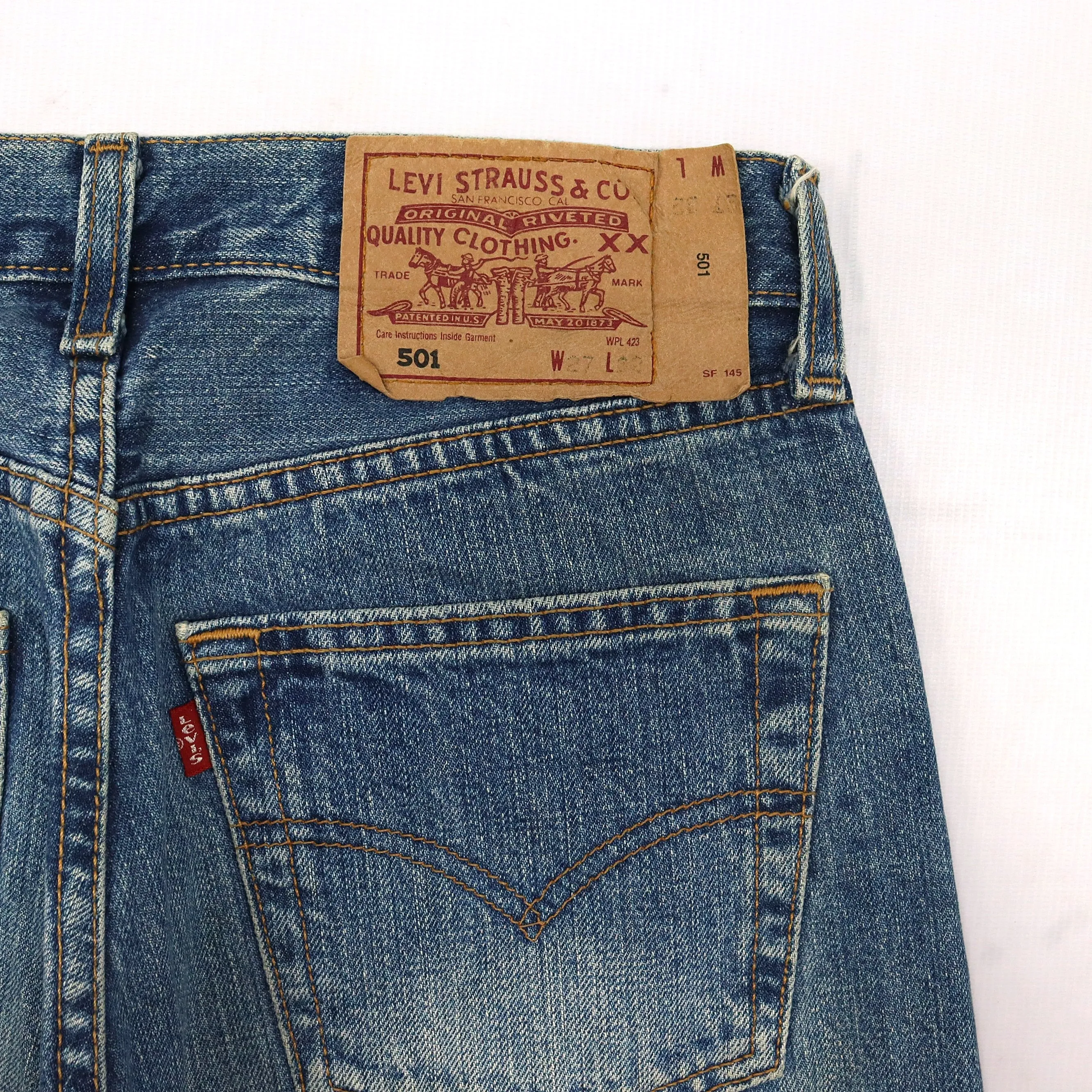 Levi's 501 Blue Jeans