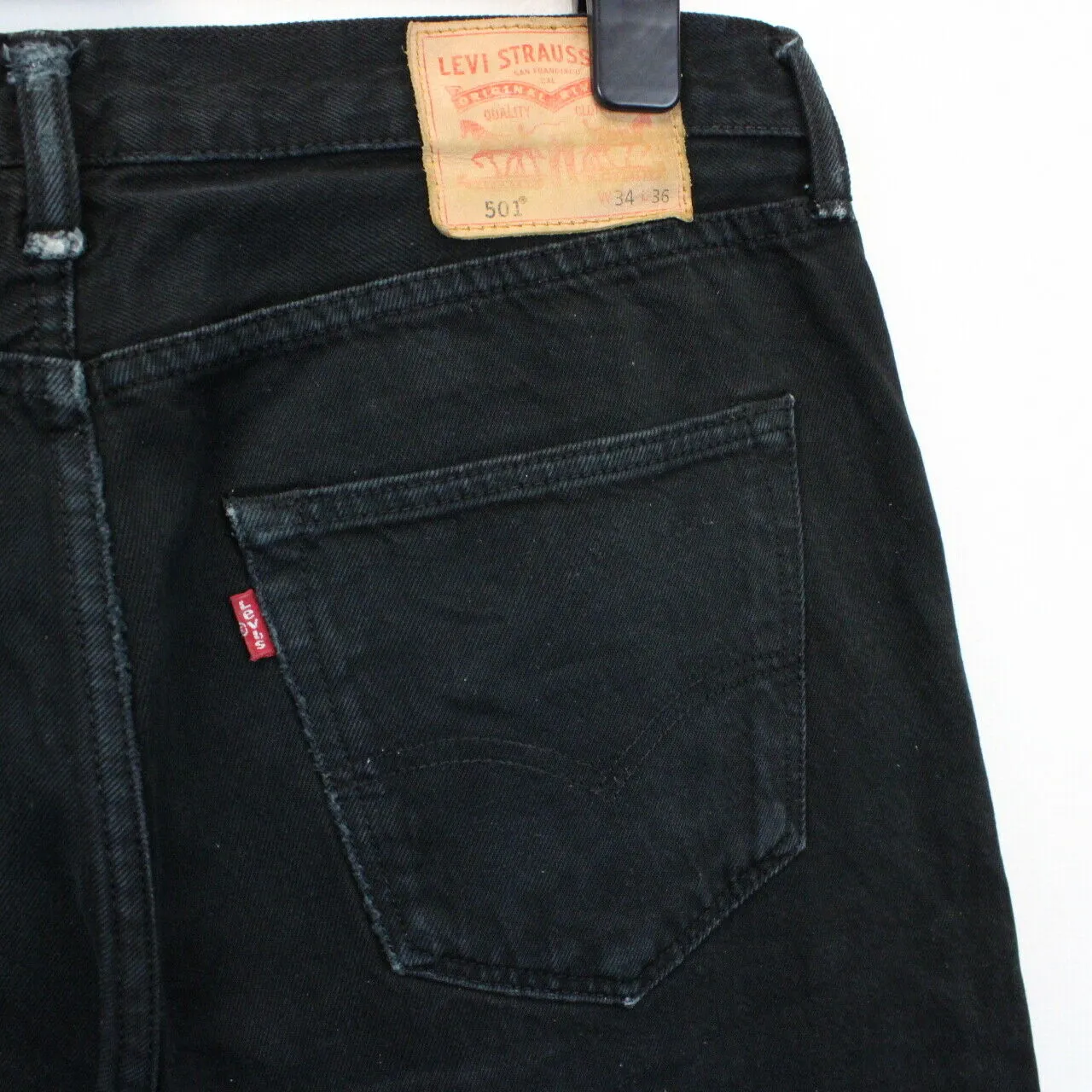 LEVIS 501 Jeans Black | W34 L36