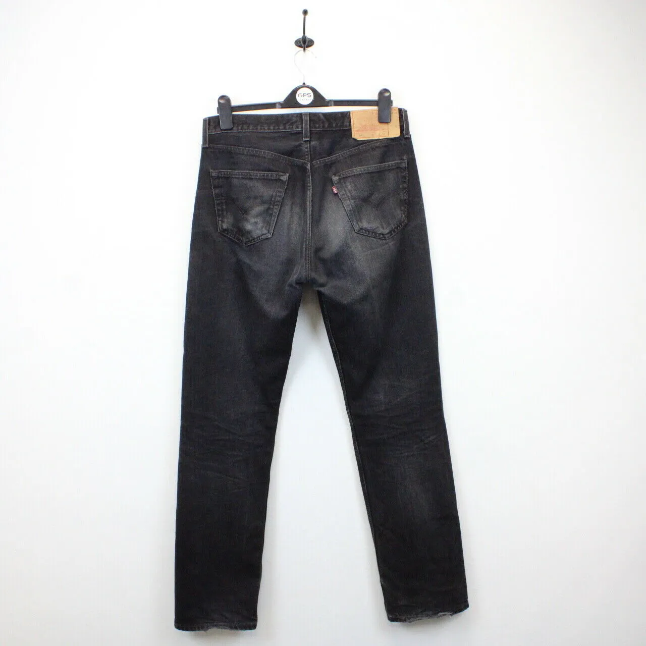 LEVIS 501 Jeans Black Charcoal | W33 L34