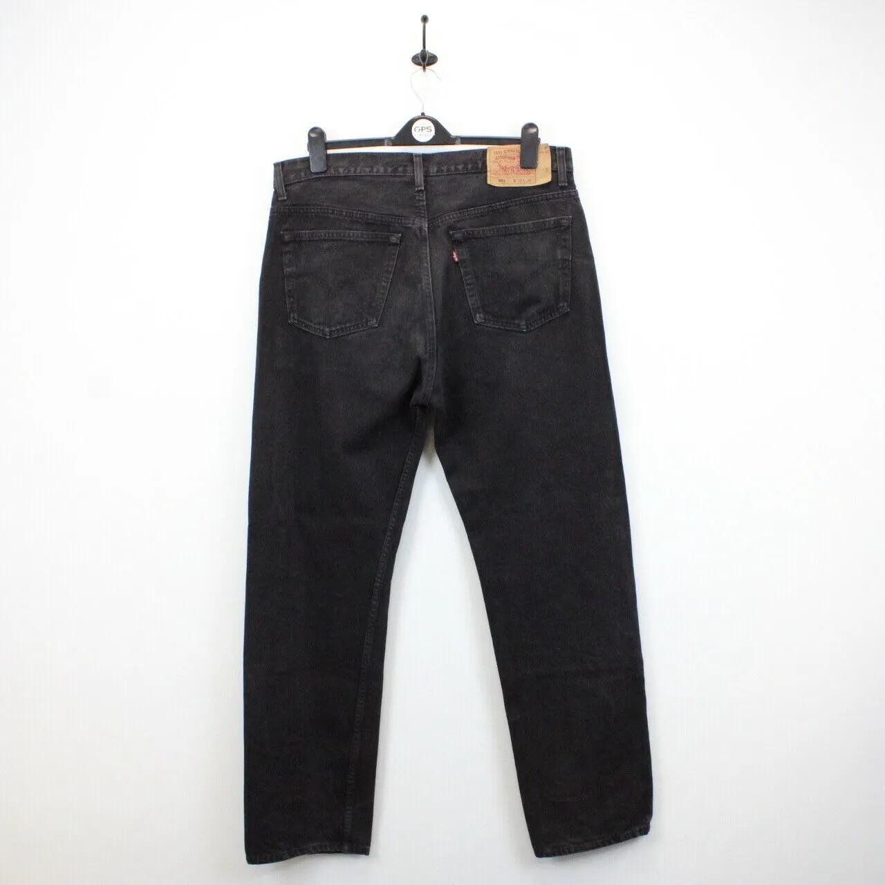 LEVIS 501 Jeans Black Charcoal | W38 L34